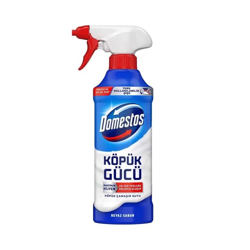 DOMESTOS SPREY KÖPÜK GÜCÜ BEYAZ SABUN 450 ML