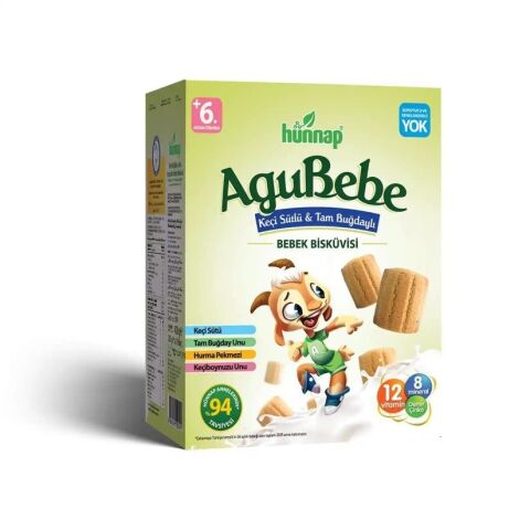 HÜNNAP KEÇİ SÜTLÜ BEBE BİSÜVİSİ 400 GR