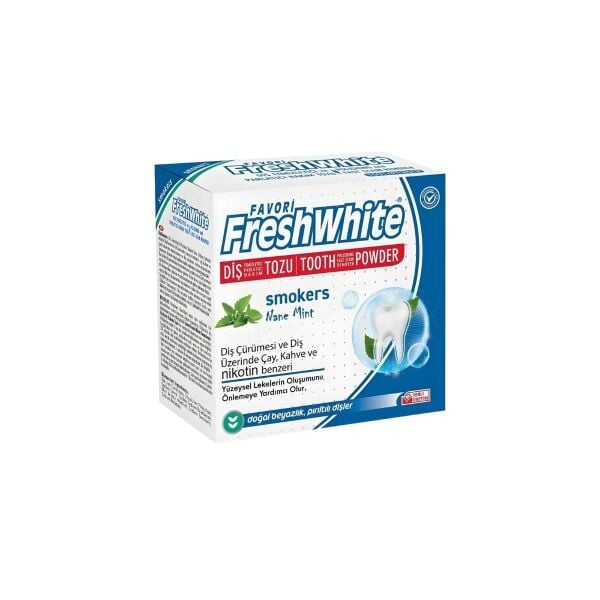 FRESH WHITE DİŞ TOZU SMOKERS 50 GR