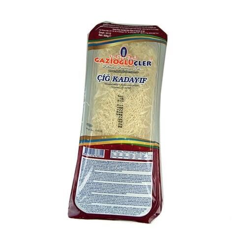 GAZİOĞLU ÇİĞ KADAYIF 500 GR