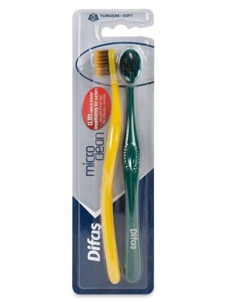 DİFAŞ MİCRO CLEAN DİŞ FIRÇASI 1+1