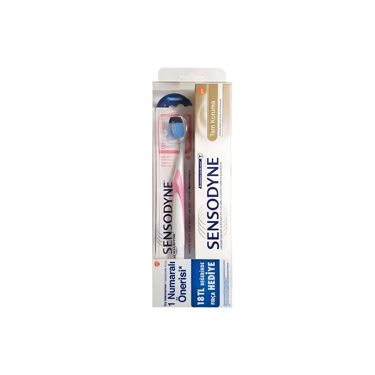 SENSODYNE TAM KORUMA DİŞ MACUNU+ DF HEDİYE 75 ML