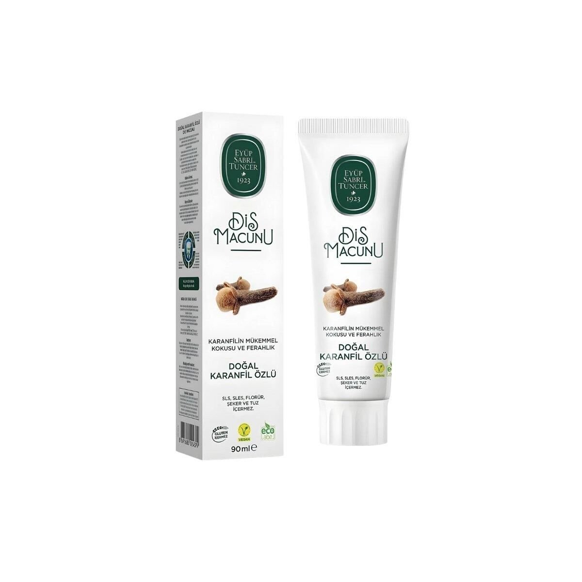 EST DOĞAL KARANFİL ÖZLÜ DİŞ MACUNU 90 ML