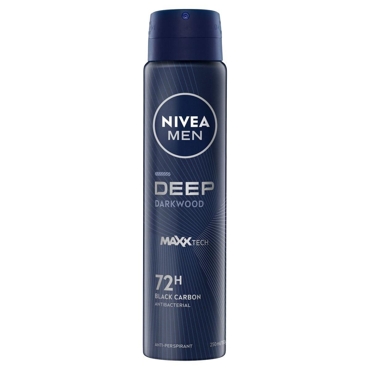 NIVEA 150 ML DEO DARK WOOD DEEP MEN