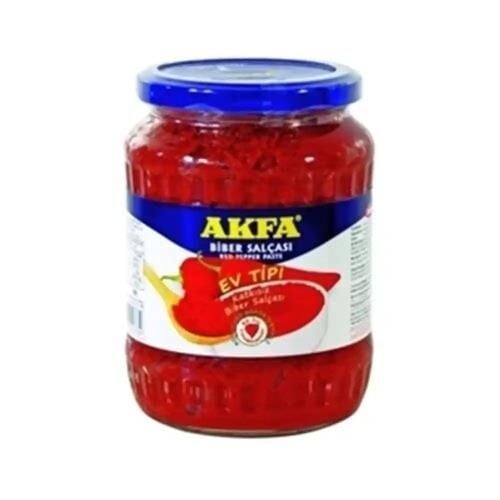 AKFA TATLI BİBER SALÇASI CAM 710 GR