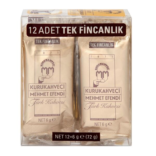 MEHMET EFENDİ TEK KULLANIMLIK 12X6 GR