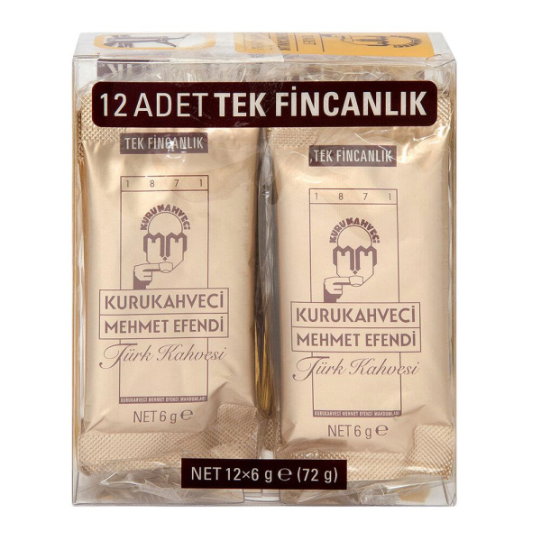 MEHMET EFENDİ TEK KULLANIMLIK 12X6 GR