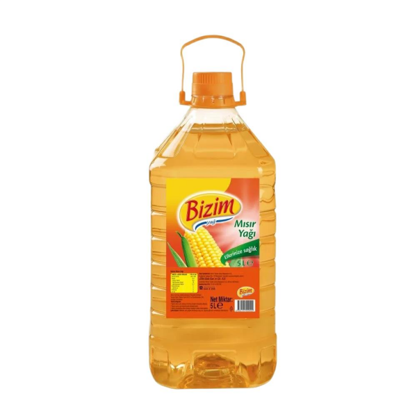 BİZİM MISIR YAĞI PET  5 LT