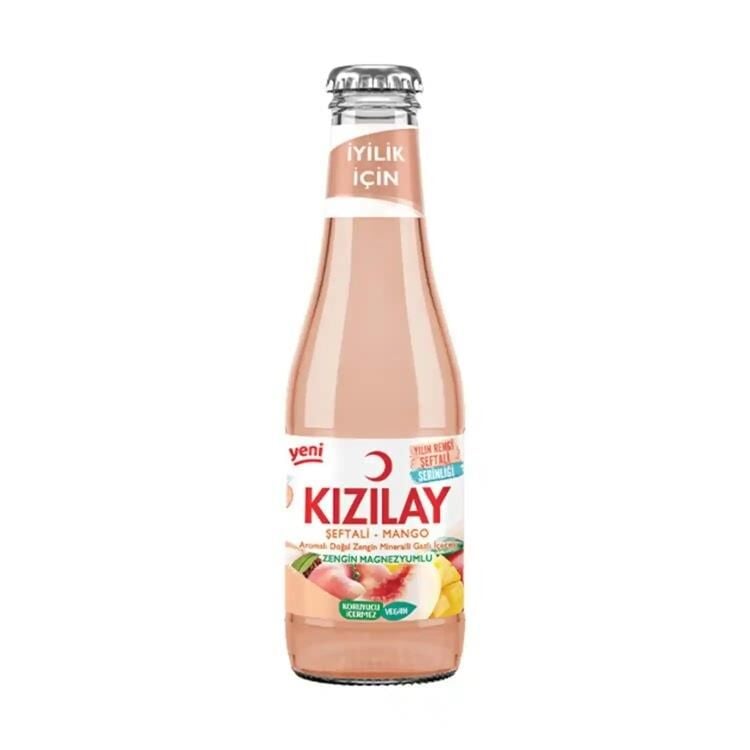 KIZILAY MADEN SUYU ŞEFTALİ-MANGO 200 ML