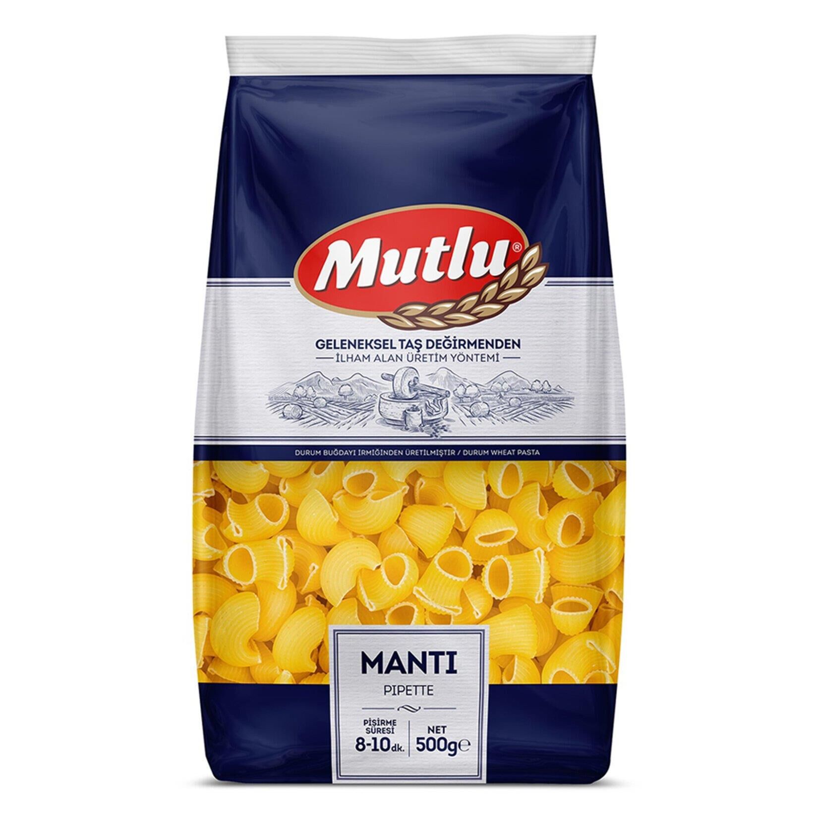 MUTLU MANTI  MAKARNA 500 GR