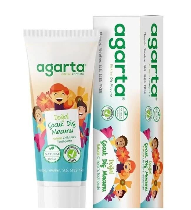 AGARTA DOĞAL ÇOÇUK DİŞ MACUNU 75 ML