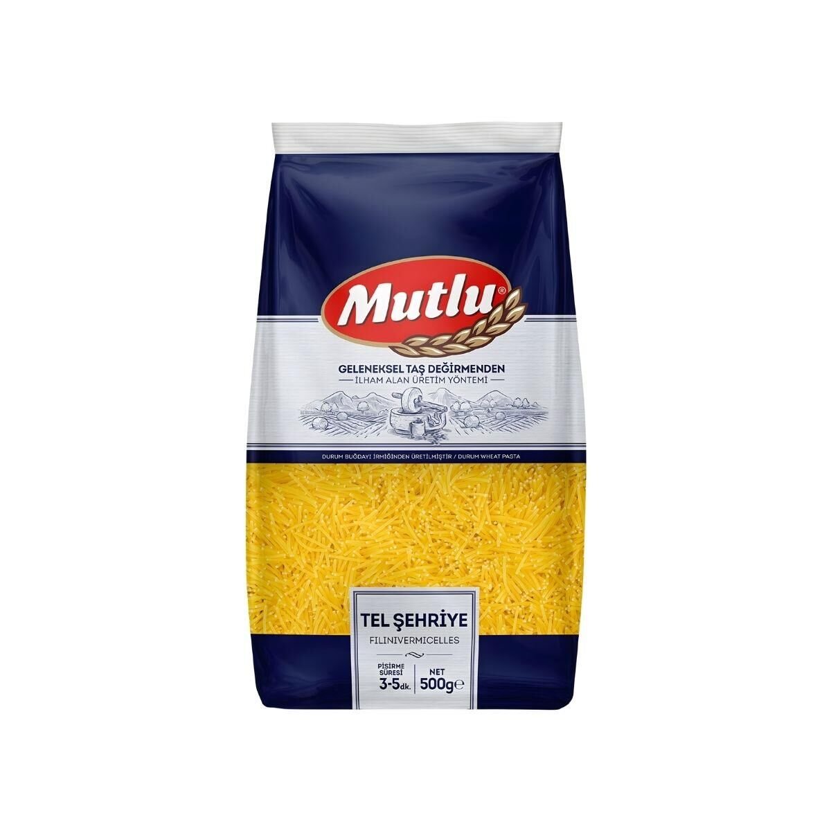 MUTLU TEL ŞEHRİYE  MAKARNA 500 GR