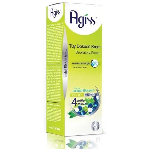 AGİSS TÜY DÖK.KREM HASSAS CİLT 100 ML