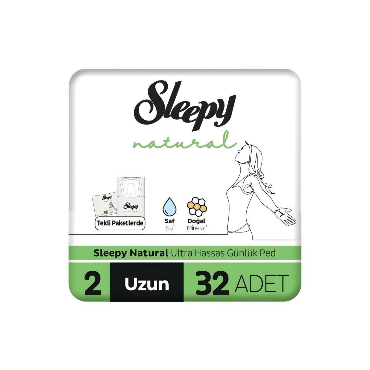 SLEEPY ULTRA PED UZUN 24 + GÜNLÜK PED UZUN 32 ADET