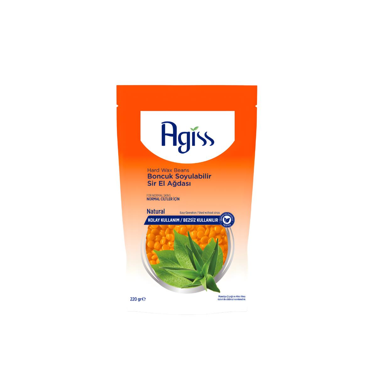 AGİSS SİR AĞDA BONCUK NATUREL 220 GR