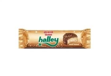 ÜLKER HALLEY SÜTLÜ ÇİKOLATALI BİSKÜVİ 66 GR