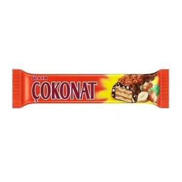 ÜLKER ÇOKONAT FINDIK KAPLAMALI GOFRET 33 GR