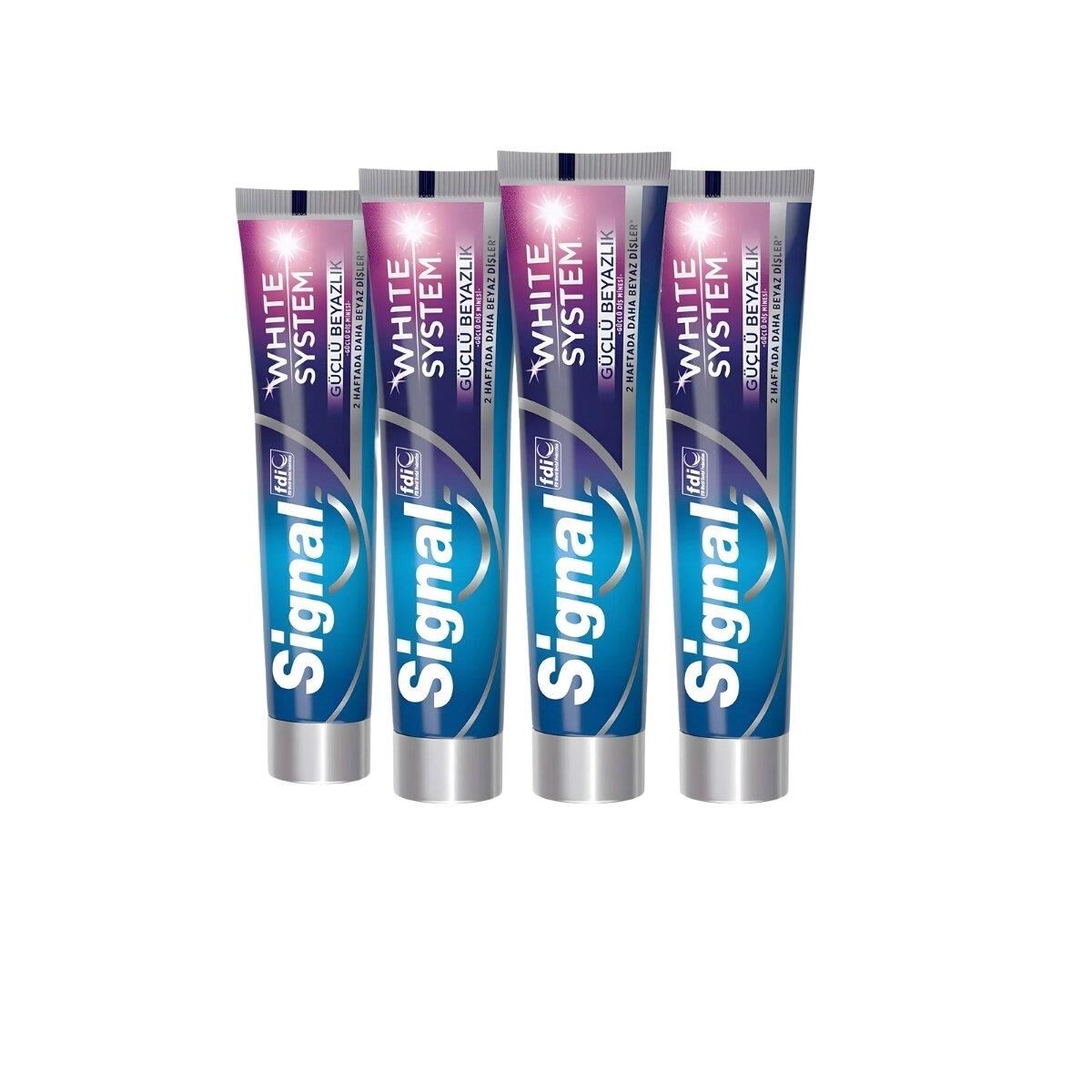 SİGNAL WHITE SYSTEM GÜÇLÜ BEYAZLIK 75 ML