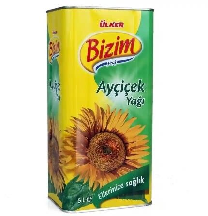 BİZİM AYÇİÇEK YAĞI TNK 5 LT