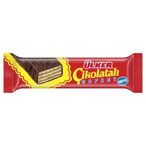 ÜLKER ÇİKOLATALI GOFRET 36 GR