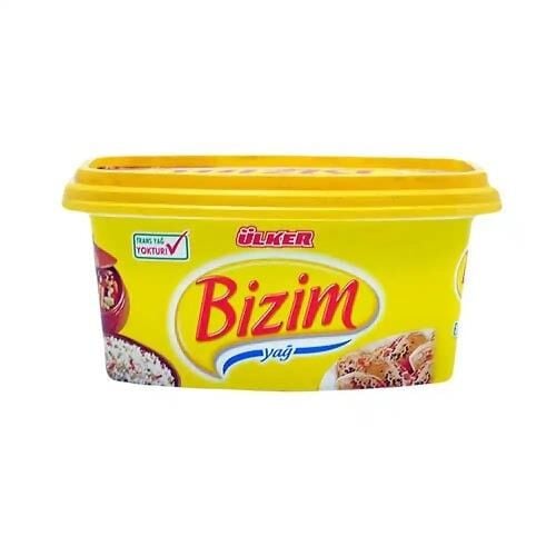 ÜLKER BİZİM MARGARİN KUTU 250 GR