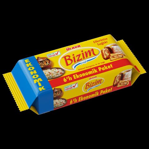 ÜLKER BİZİM MARGARİN PAKET 6 LI