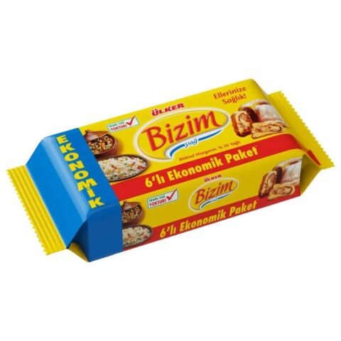 ÜLKER BİZİM MARGARİN PAKET 6 LI