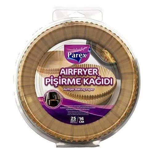 PAREX AIRFRYER PİŞİRME KAĞIDI 25 ADET