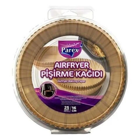 PAREX AIRFRYER PİŞİRME KAĞIDI 25 ADET