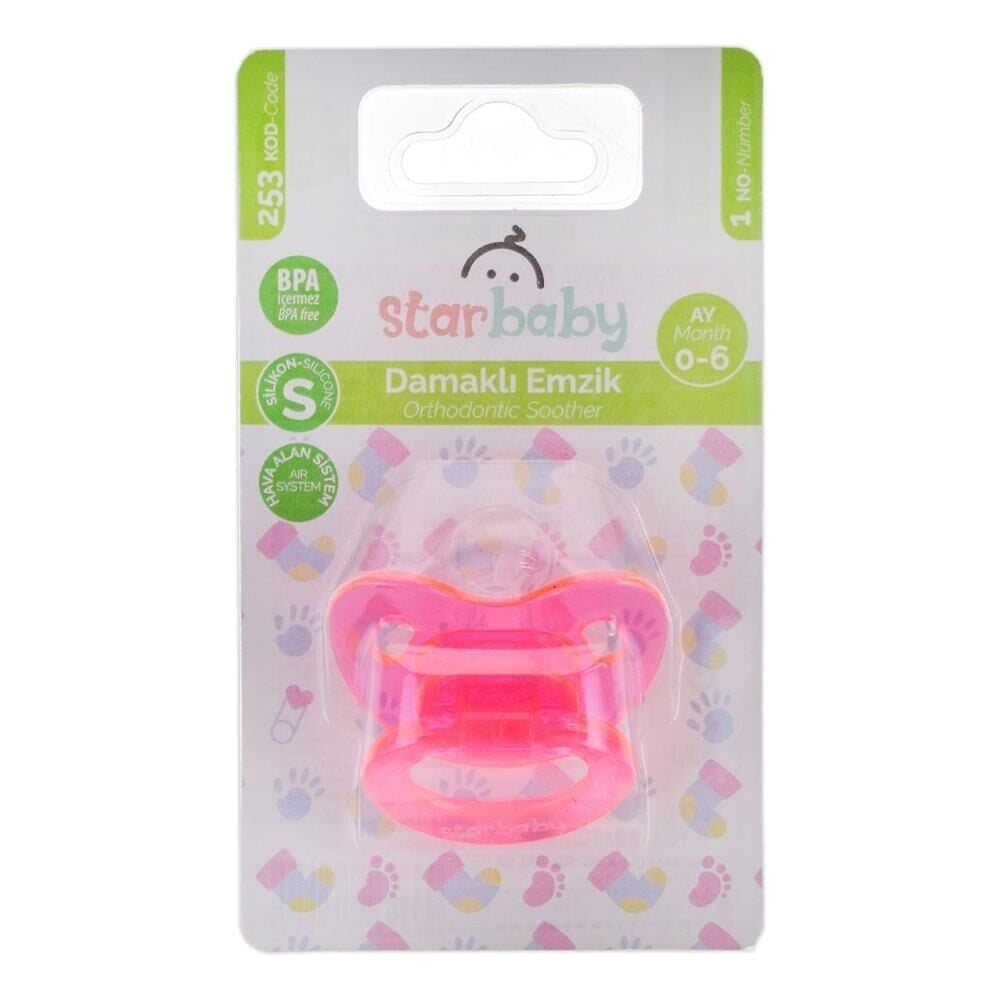 STAR BABY 253 DAMAKLI SİLİKON EMZİN NO:1
