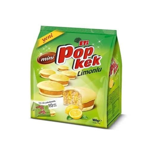 ETİ POPKEK MİNİ LİMON 180 GR