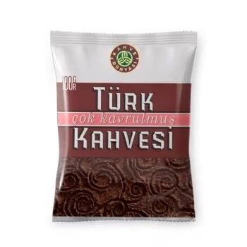 KAHVE DÜNYASI ÇOK KAVRULMUŞ TÜRK KAHVESİ 100 GRAM