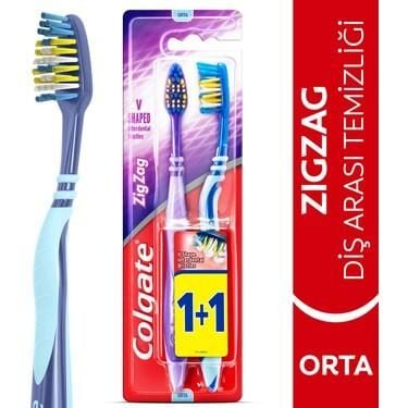 COLGATE ZIGZAG DİŞ FIRÇASI 1+1 PLUS
