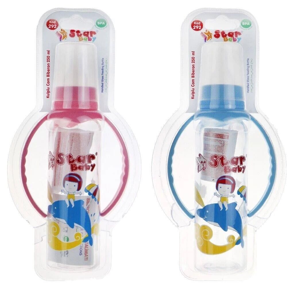 STAR BABY 292 KULPLU CAM BİBERON 250 ML