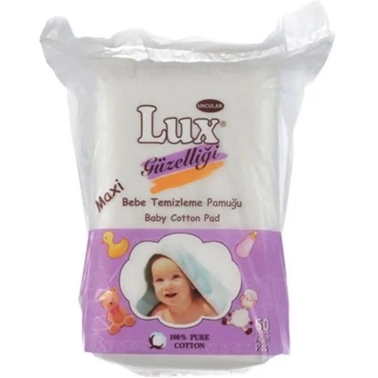LUX MAXI 60 LI BEBE TEMİZLEME PAMUK