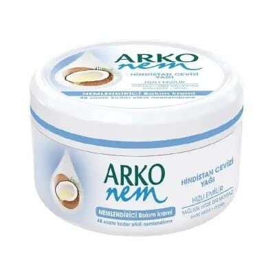 ARKO 300 ML HİNDİSTAN CEVİZİ YAĞI KREM KVNZ