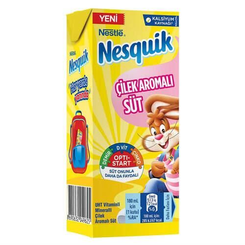 NESQUİK ÇİLEKLİ SÜT 180 ML