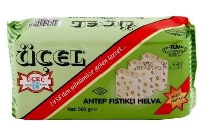 ÜÇEL HELVA FISTIKLI 500 GR