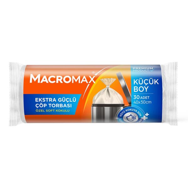 MACROMAX ÇÖP POŞETİ KÜÇÜK BOY