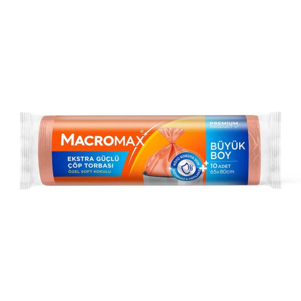 MACROMAX ÇÖP POŞETİ BÜYÜK BOY