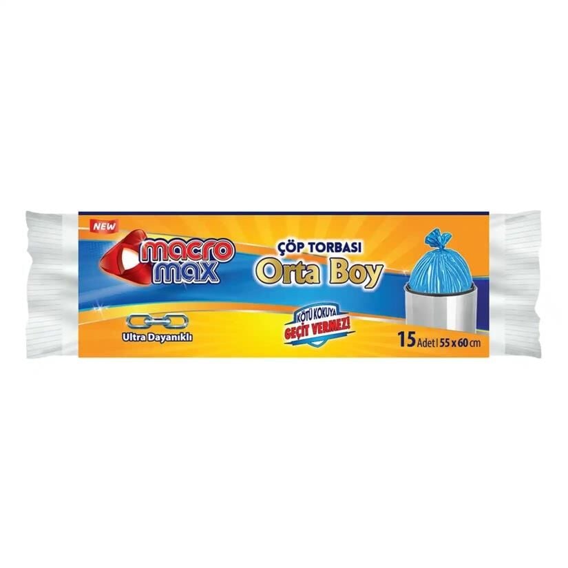 MACROMAX ÇÖP POŞETİ ORTA BOY