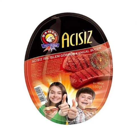 ŞAHİN KANGAL SUCUK ACISIZ 180 GR