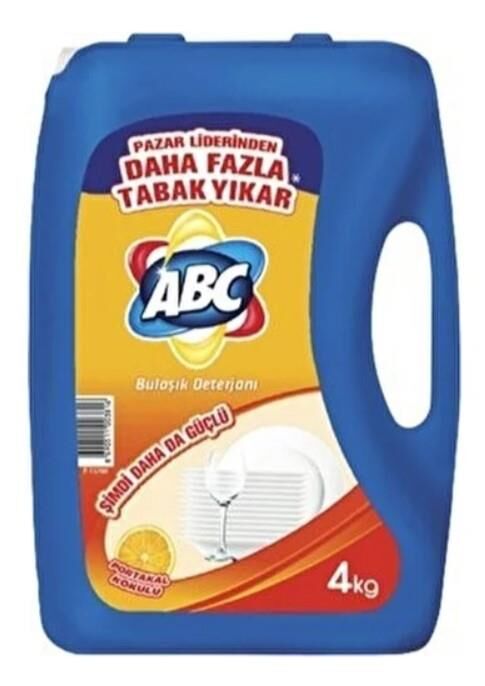 ABC BULAŞIK DETERJANI PORTAKAL 4 LT