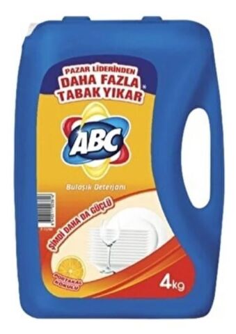 ABC BULAŞIK DETERJANI PORTAKAL 4 LT