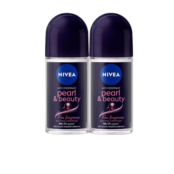 NIVEA 50 ML ROLLON PEARL BEAUTY SİYAH