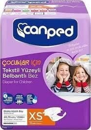 CANPED YETİŞKİN İÇİN BELBANTLI XS 12 ADET
