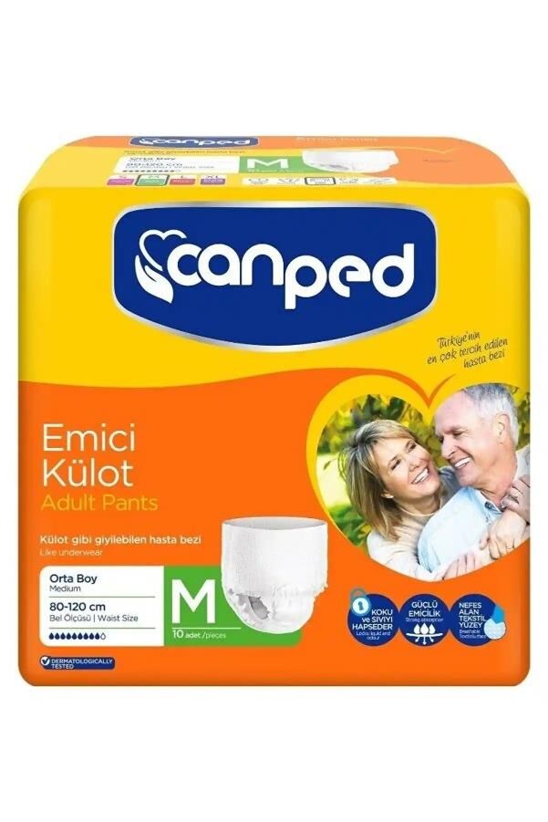 CANPED EMİCİ KÜLOT LARGE 8 ADET