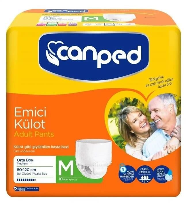 CANPED EMİCİ KÜLOT M 9 ADET