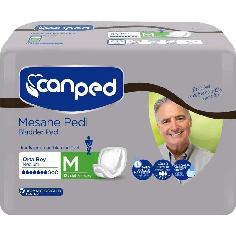 CANPED ERKEK MESANE PEDİ MEDİUM 12 ADET