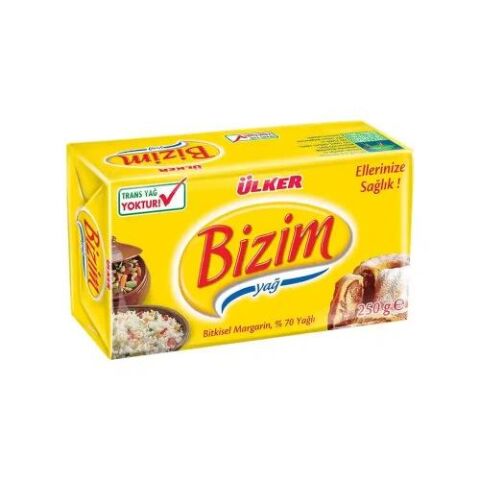 ULKER BIZIM MARGARIN 250GR*6*8